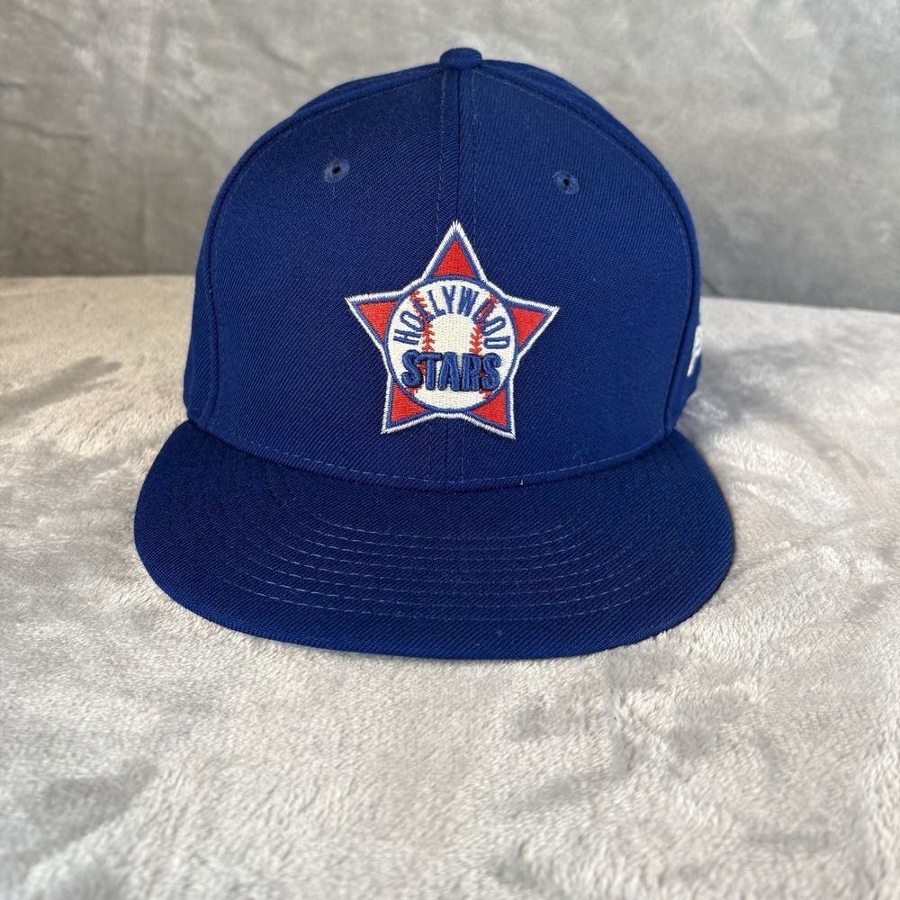 Hollywood Stars Hat Men 7 5/8 Milb New Era Hometown Collection Retro Wool Fitted